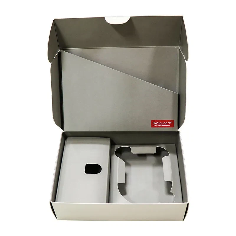 Thiết kế tùy chỉnh Hộp đóng gói hộp điện thoại di động có thể tái chế cho hộp đóng gói điện tử